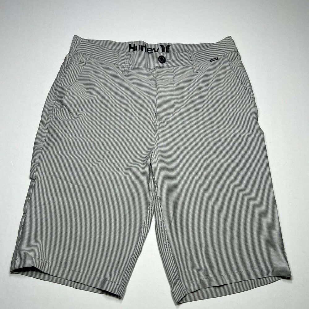 Hurley Shorts Mens 30 Gray Nike Dri-Fit Golf Walking Stretch Performance Casual